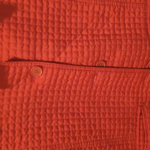 Ladies Red Quilted Coat Jacket Cherokee Medium - Picture 2 of 4